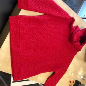 Gap fit scrunch neck sweatshirt